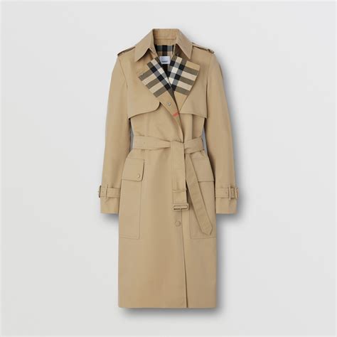 imper femme burberry|Burberry check trench.